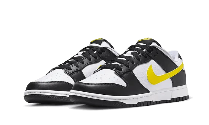 Dunk Low Black Yellow White bright - colored shoes