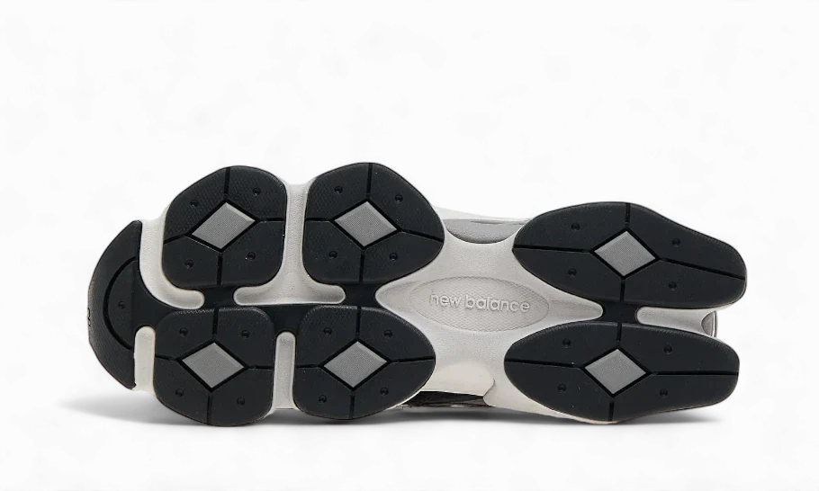 Refined Ease New Balance 9060 Black Phantom Magnet Silver Metallic