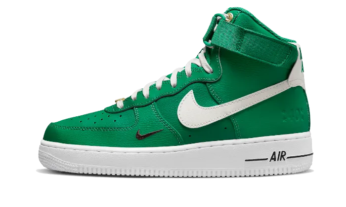 responsive running shoes running in single - lane tracks shoes Air Force 1 High 40th Anniversary White Green