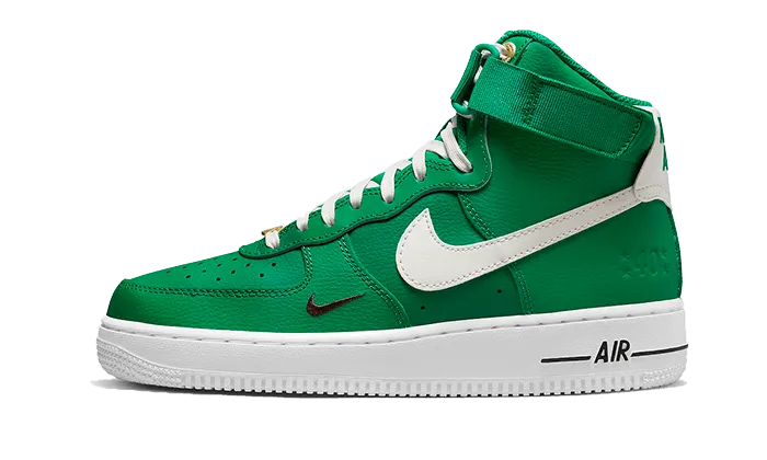 water - resistant running option Textured Air Force 1 High 40th Anniversary White Green