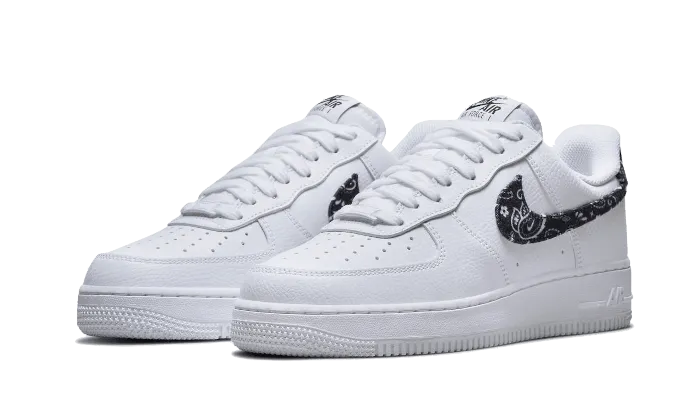 windy - day shoes Air Force 1 Low '07 Essential White Black Paisley