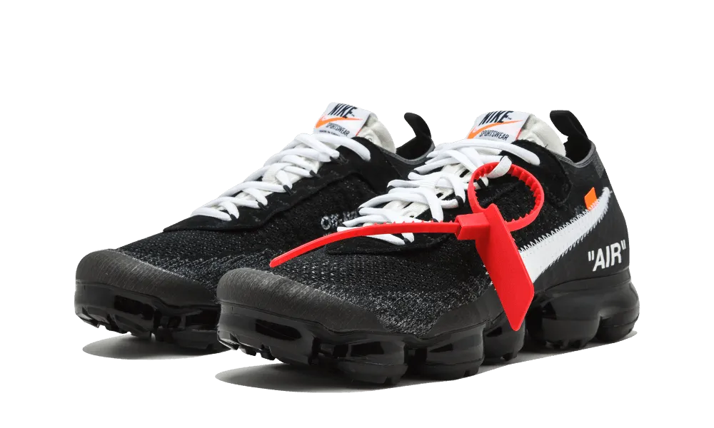 Air Vapormax Off-White "The Ten" running in different terrains Supportive footwear