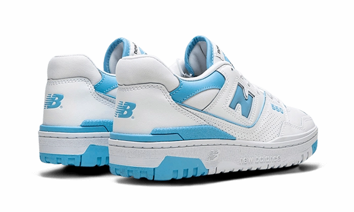 Stitchless Design Balance Sole New Balance 550 UNC White Dusk Blue