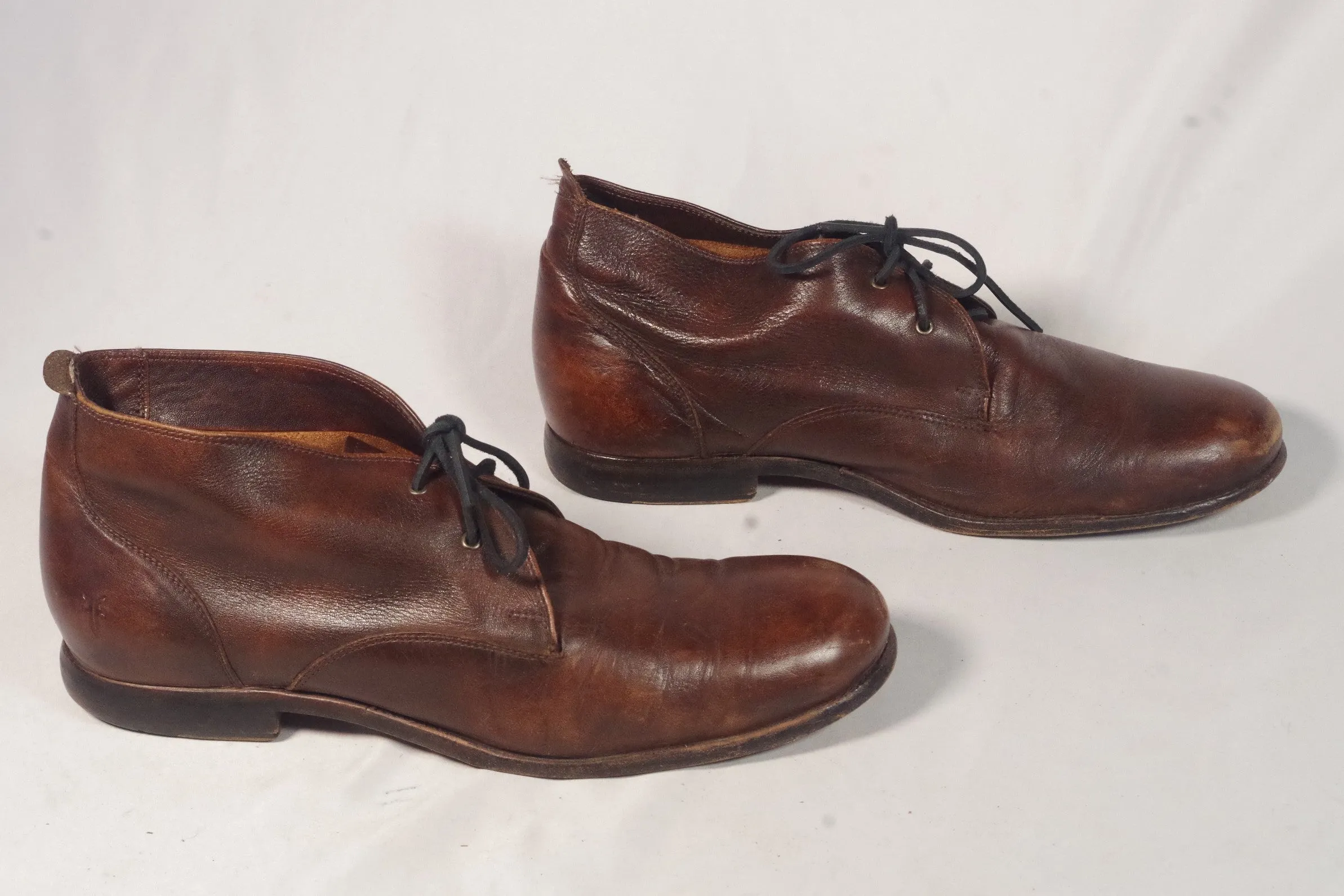 Vintage Frye Leather Chukka Boots - Size 12