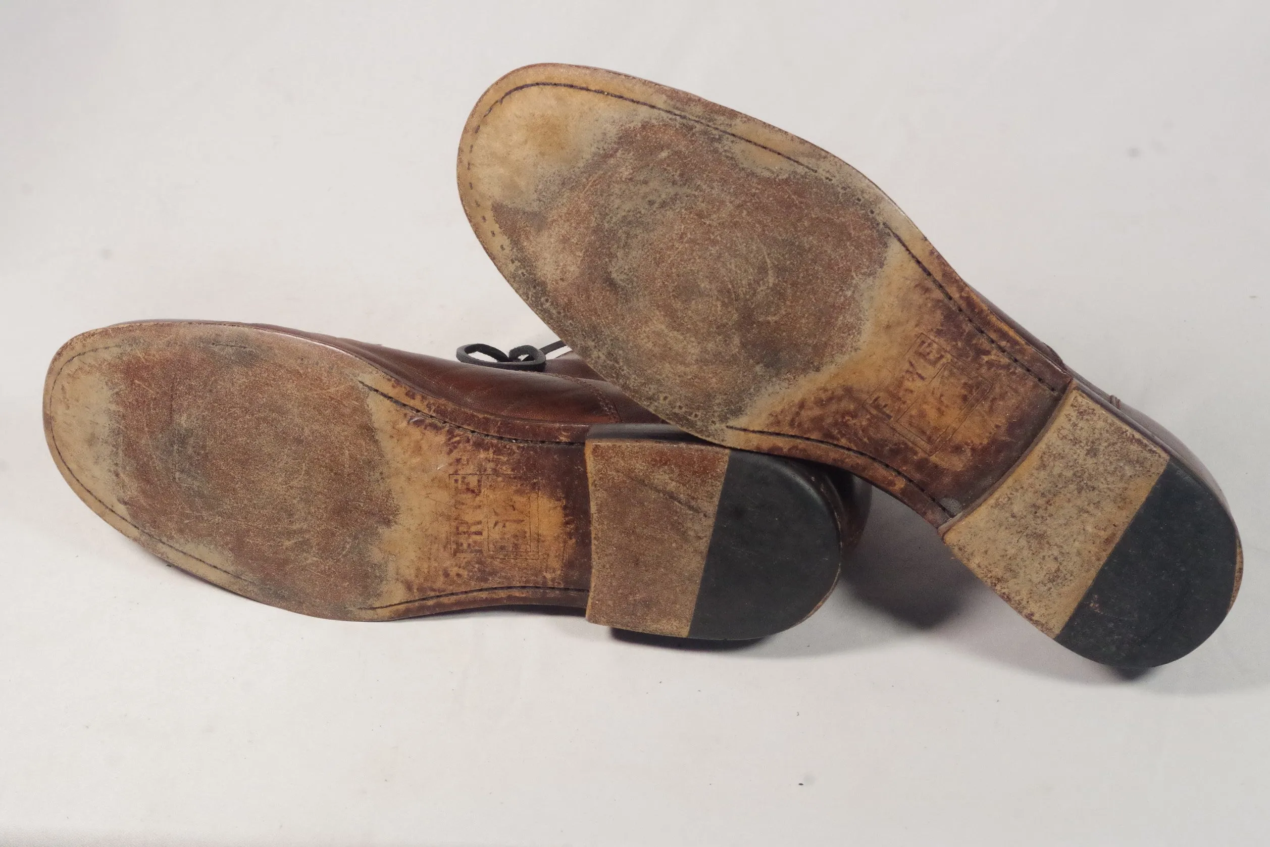 Vintage Frye Leather Chukka Boots - Size 12
