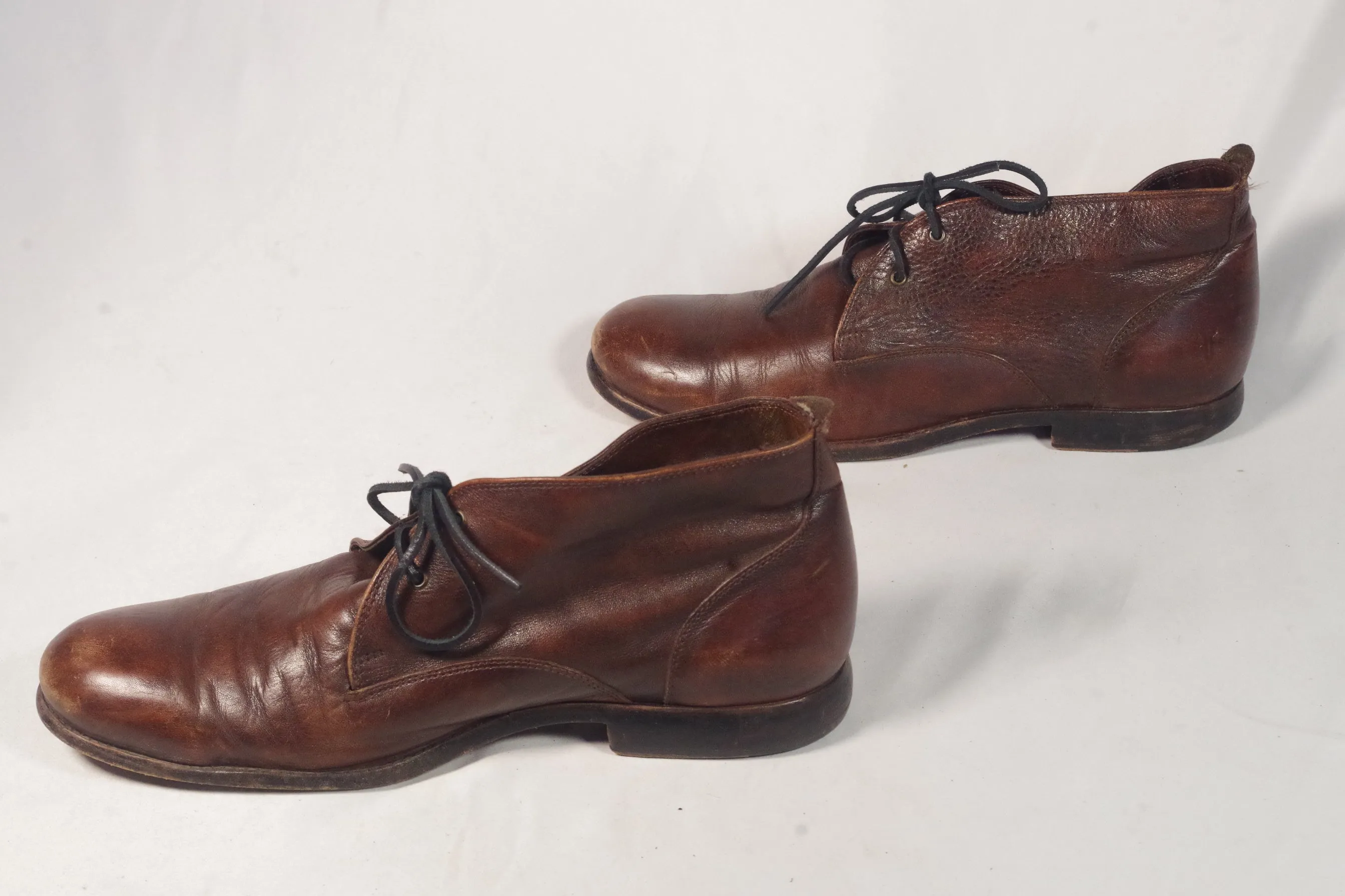 Vintage Frye Leather Chukka Boots - Size 12