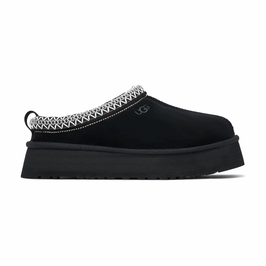Long Hour UGG TAZZ SLIPPER BLACK WOMENS