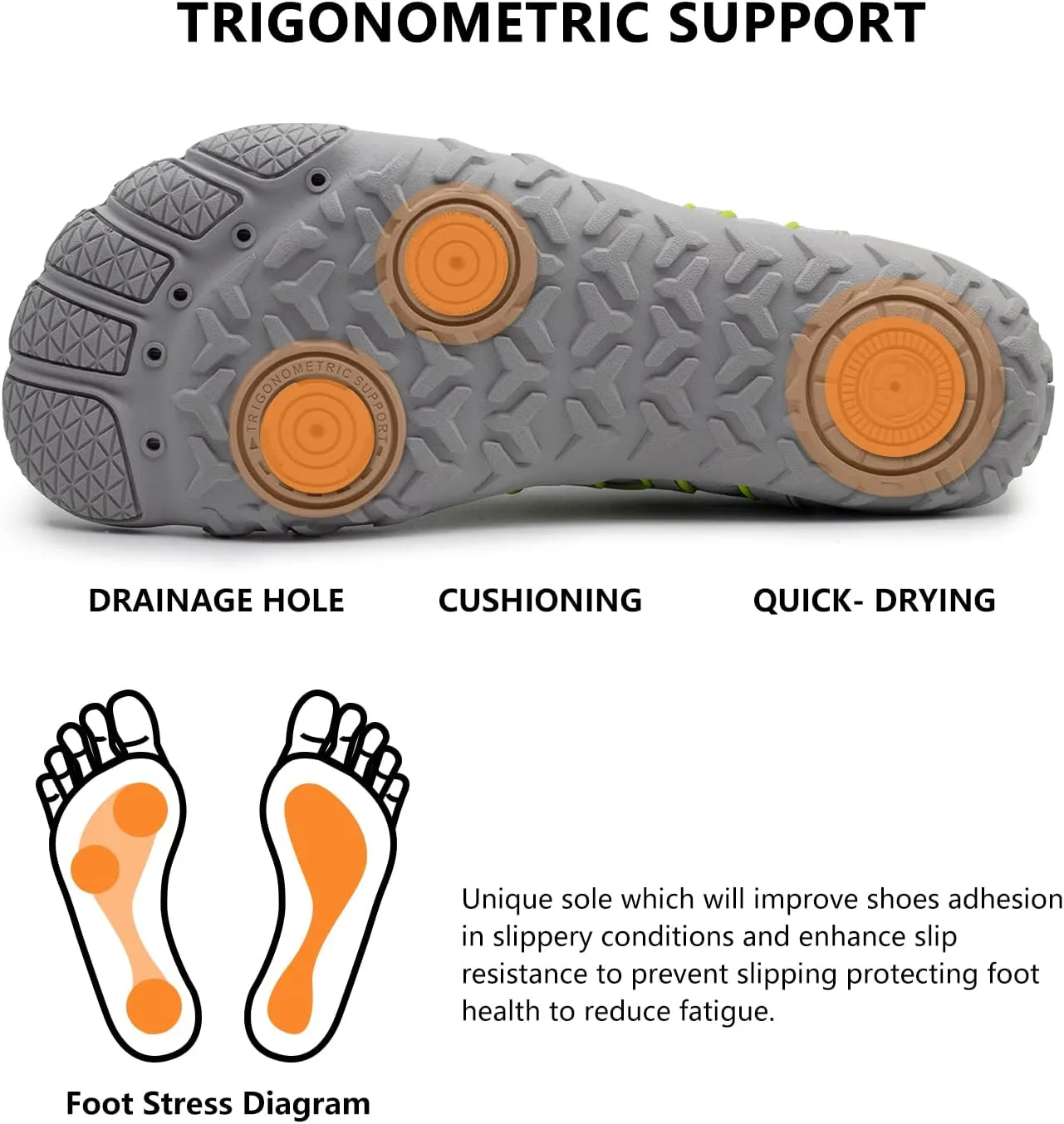 Water Shoes Mens Womens Aqua Quick-Dry Barefoot Athletic Sport Shoes for Outdoor Surfing Kayaking Walking Hiking