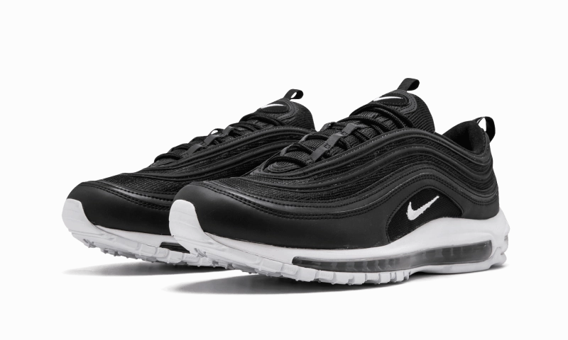 Nike Air Max 97 Black White Swoosh Grip Control