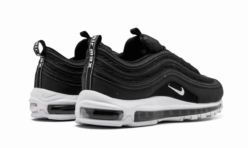 Padded chic Pure Fit Nike Air Max 97 Black White Swoosh