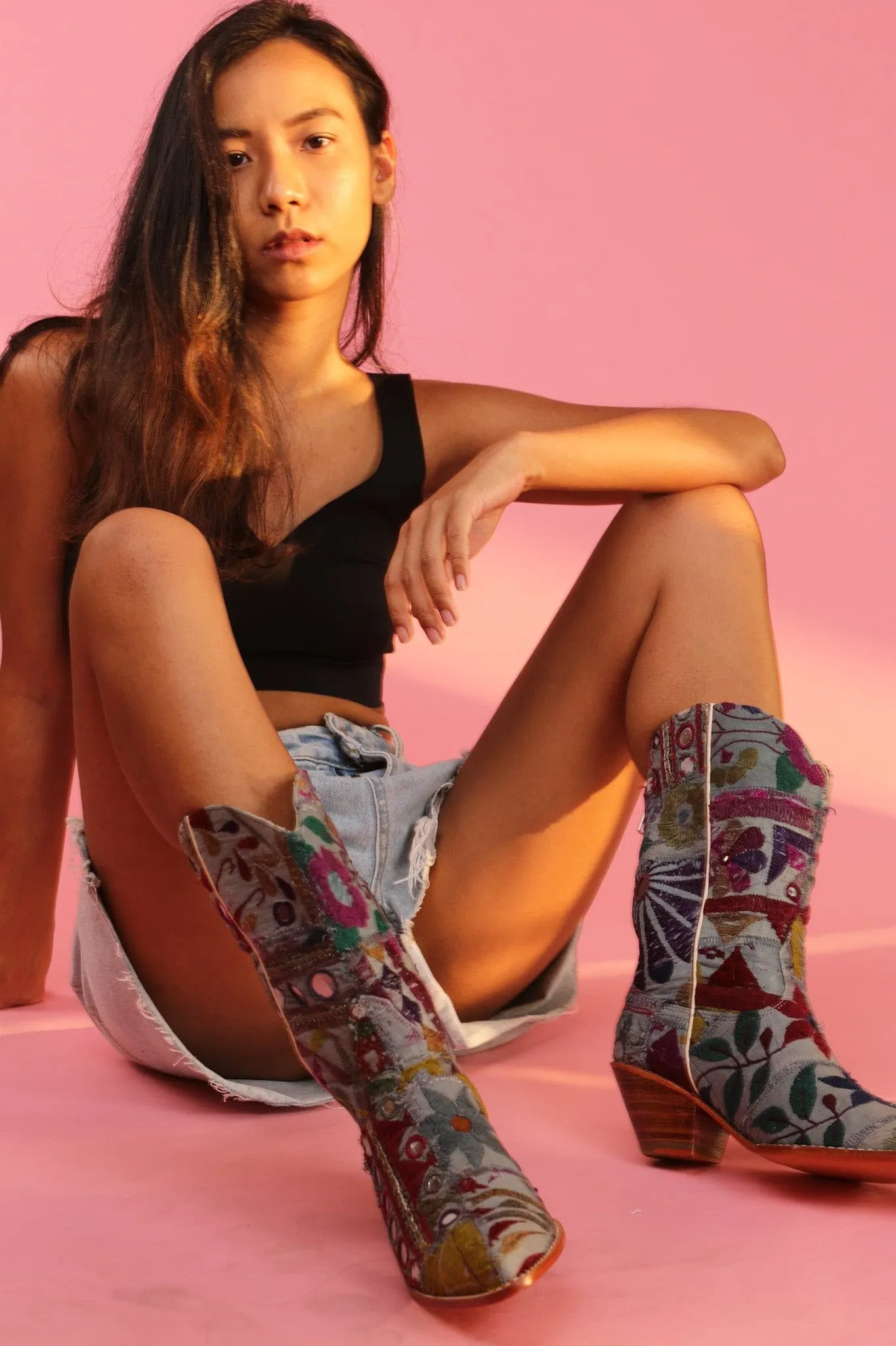 WESTERN BOOTS SAMSARA (GRAY)