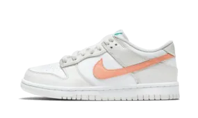 Nike Dunk Low White Bone Peach Aqua Slim performance Reinforced toe box