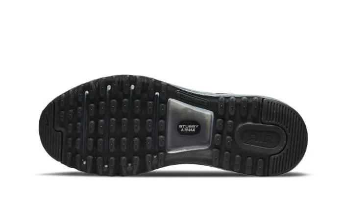 Soft Padding herringbone outsole shoes Air Max 2013 Stussy Black