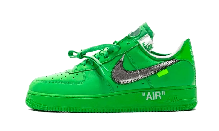 Nike Air Force 1 Low Off-White Light Green Spark Soft Design