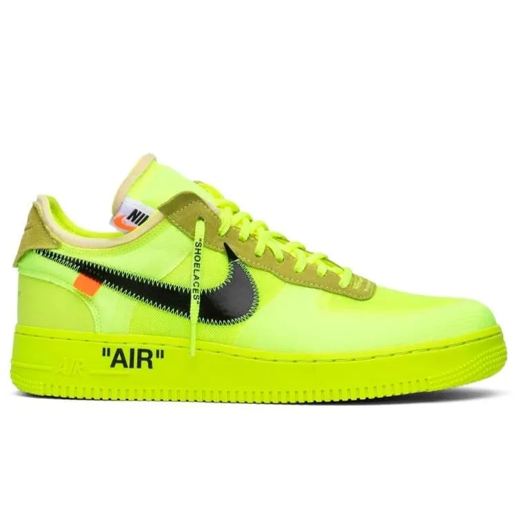 Nike Air Force 1 Low Off-White Volt Indoor fitness