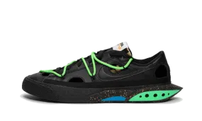 custom - fit Toe Bumper Blazer Low Off-White Black Green