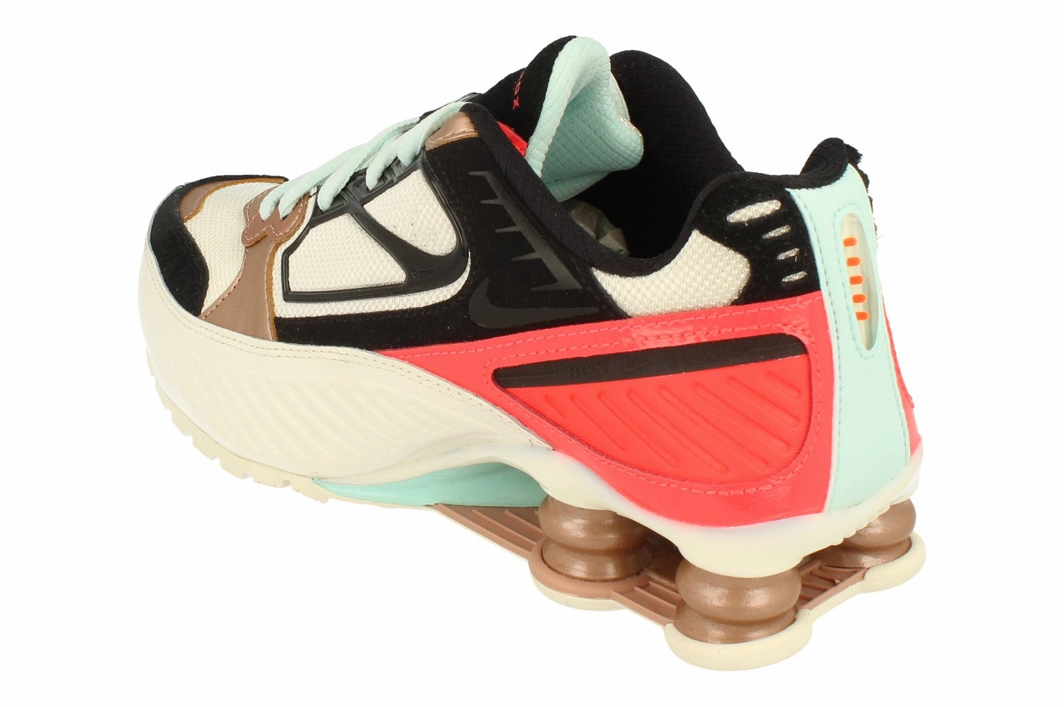 mid - top running shoes hook - and - loop shoes Nike Womens Shox Enigma Ct3451 100