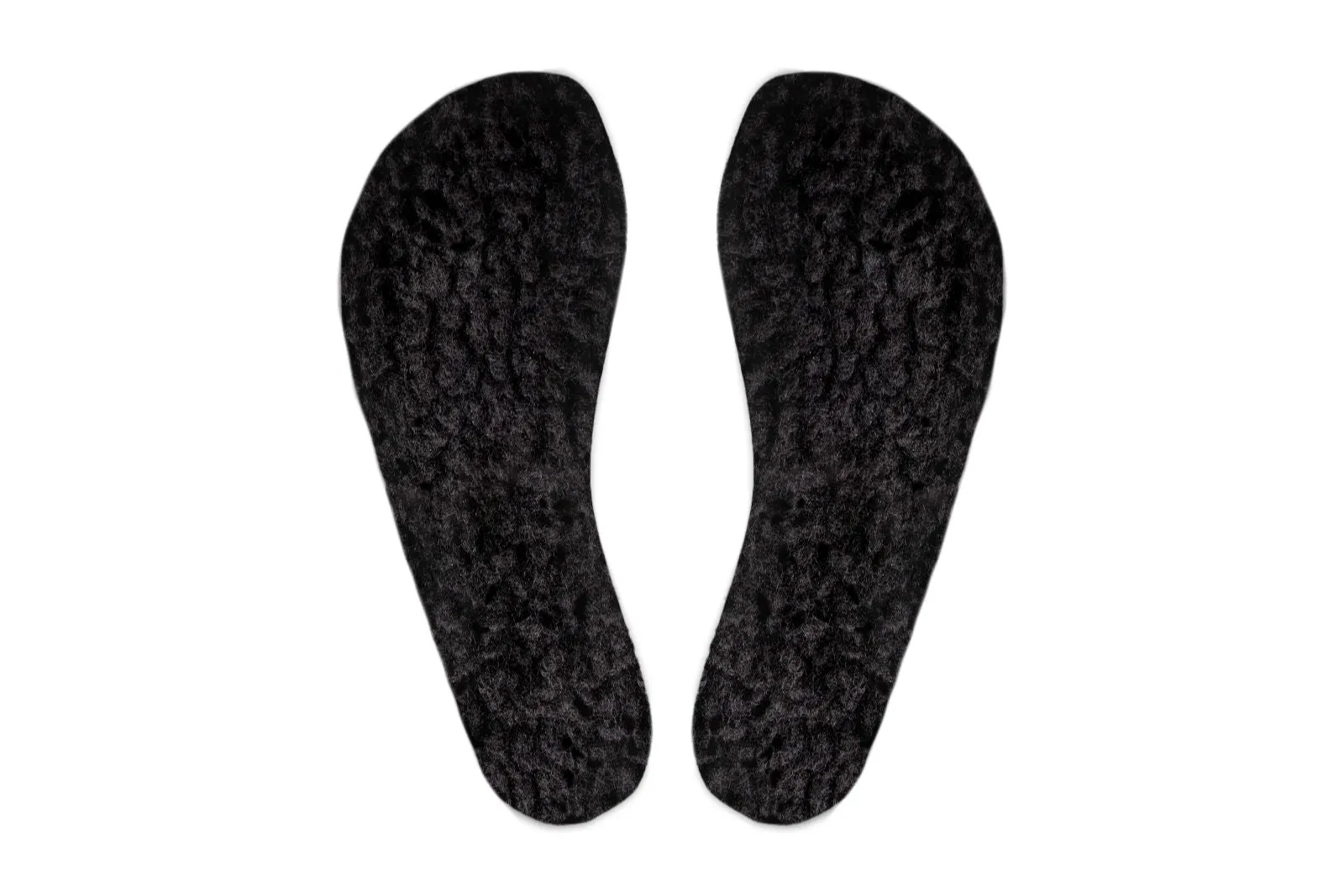 Winter insoles for shoes – black
