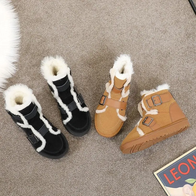 Winter Women Snow Boots Non-slip Ankle Boots