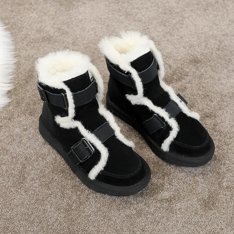 Winter Women Snow Boots Non-slip Ankle Boots