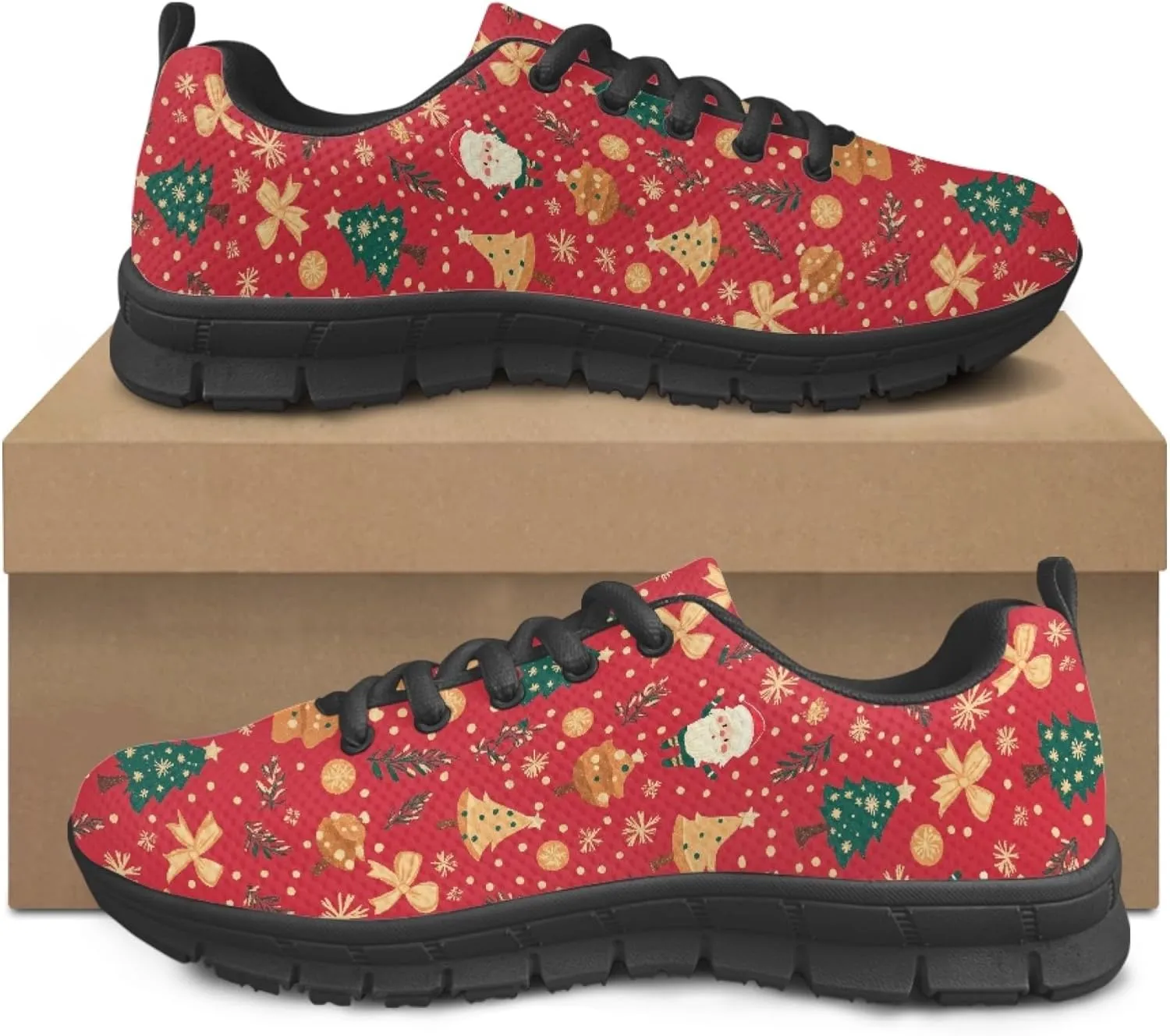 Womens Breathable Sports Shoes Teens Trainer Running Travel Sneaker Walking Low Heel Lightweight Sneakers