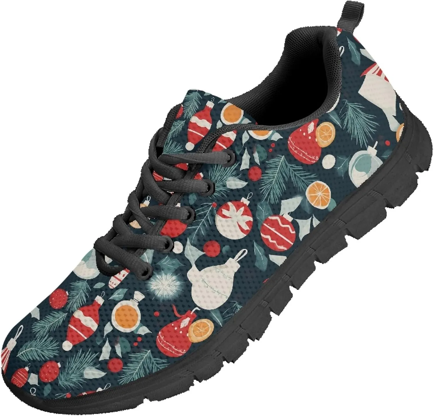 Womens Breathable Sports Shoes Teens Trainer Running Travel Sneaker Walking Low Heel Lightweight Sneakers