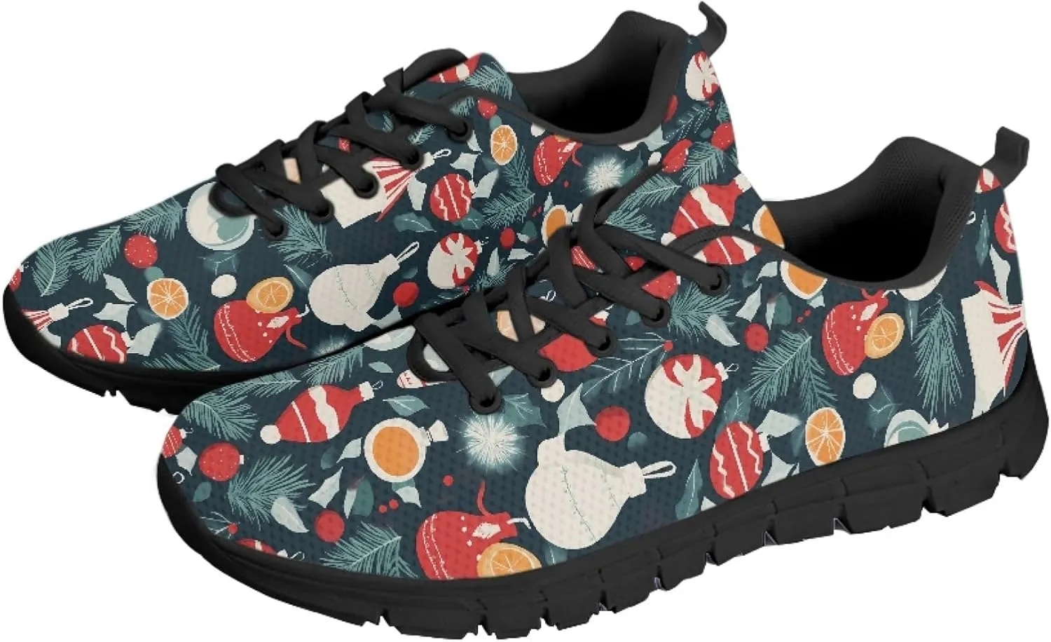Womens Breathable Sports Shoes Teens Trainer Running Travel Sneaker Walking Low Heel Lightweight Sneakers