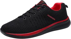 Women's Fashion Sneaker Non Slip Lace Up Comfort Women's Work or Walking Sneakers White Running Shoes for Women Woman Loafers Shoes Black Sneakers Women