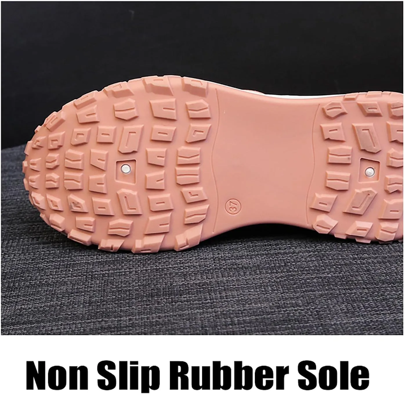 Women's Leather Soft Casual Sneakers,Comfortable Lace-Up Platform Height Increase Walking Shoes,Non Slip Shock Absorbing Fashion Running Sneakers