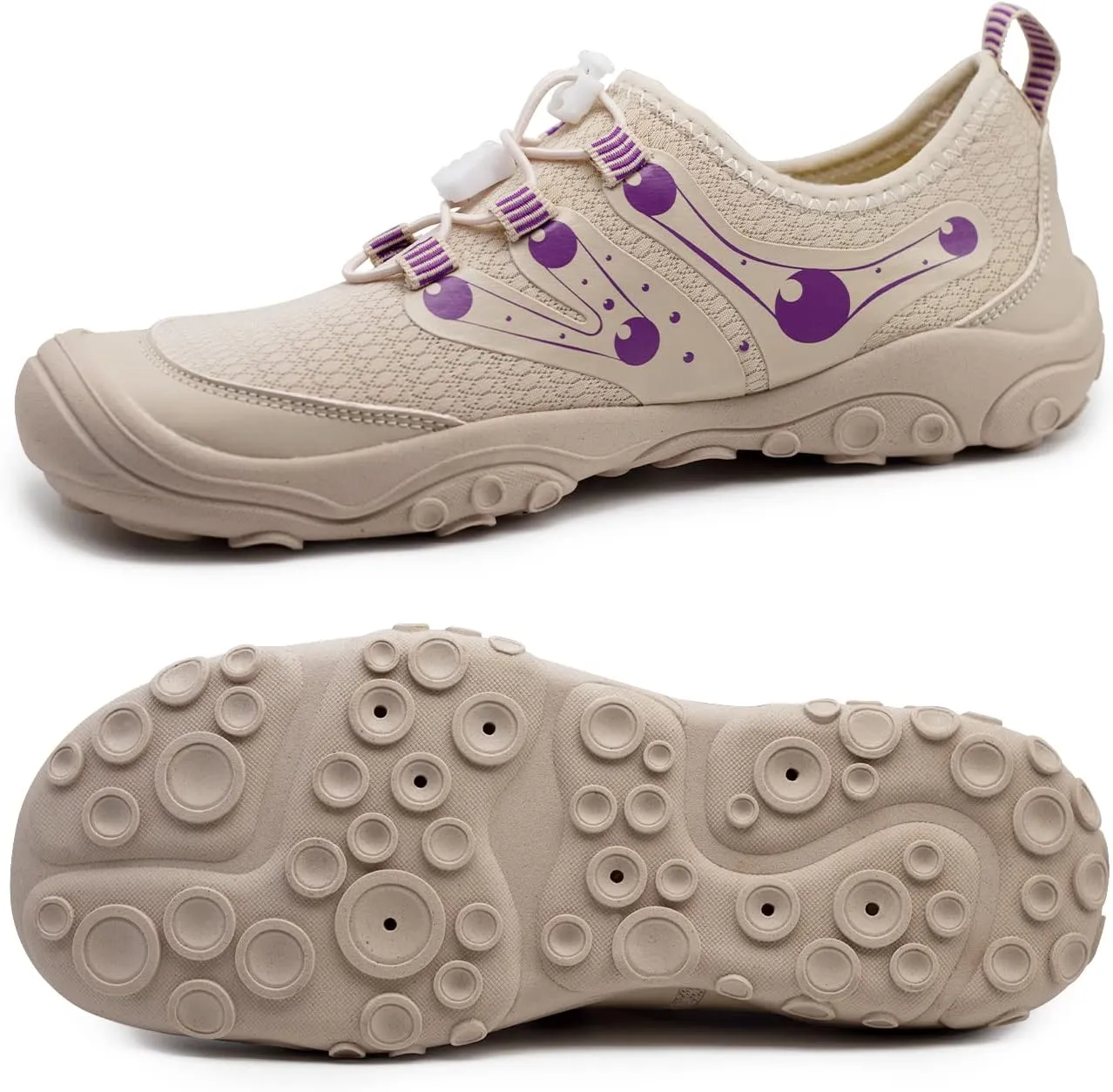 Womens Mens Water Shoes Barefoot Quick Dry Aqua Sports Shoes for Pool Beach Surfing Walking Kayaking