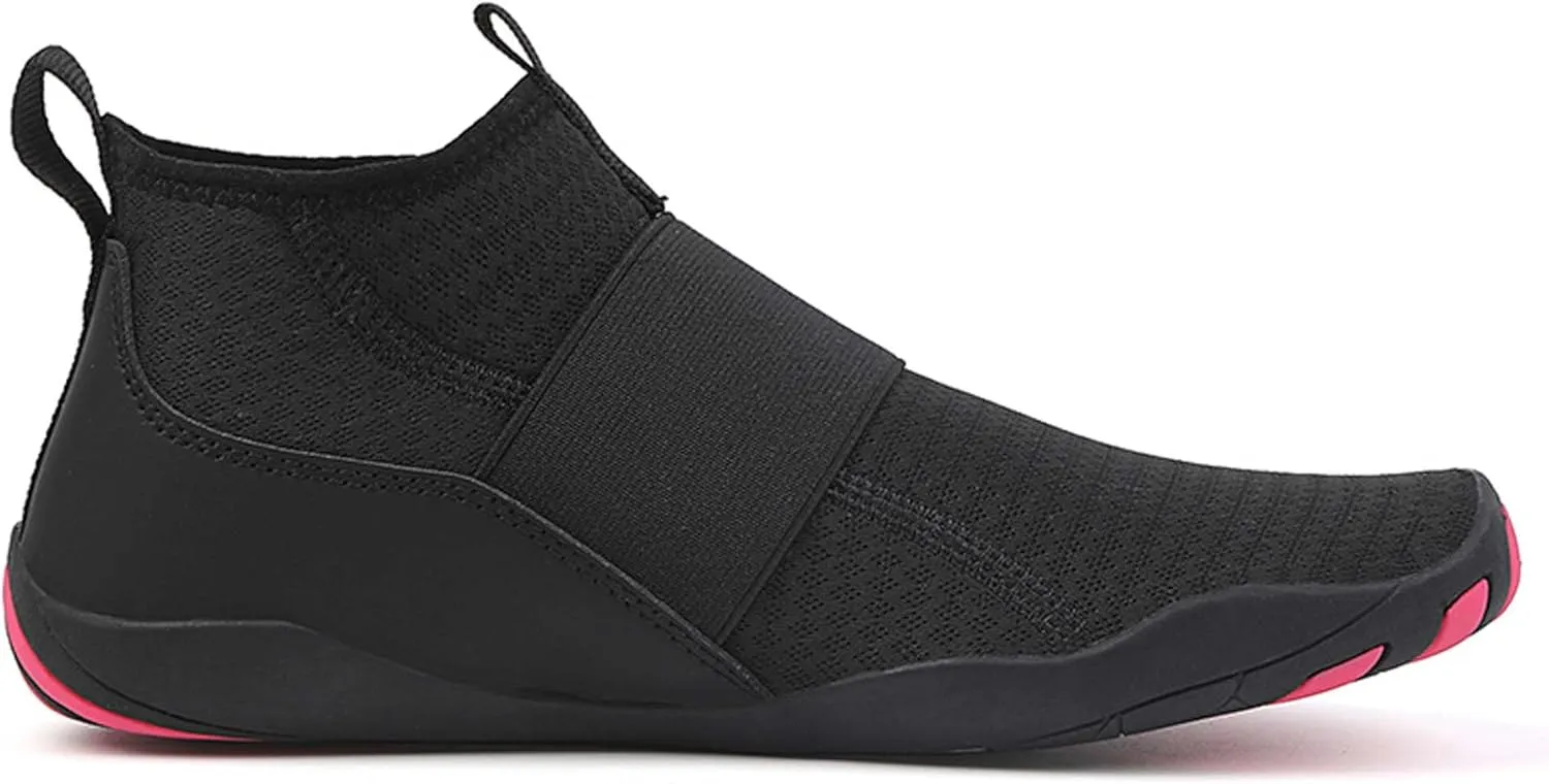 Women's Men's Water Shoes High Top Lightweight Breathable Quick Drying Mesh Beach Shoes Walking, Fishing, Sailing, Hiking, Indoor and Outdoor Sports Shoes Amphibious Sports Shoes (Adults/Big Kids)