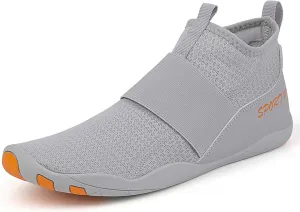 Women's Men's Water Shoes High Top Lightweight Breathable Quick Drying Mesh Beach Shoes Walking, Fishing, Sailing, Hiking, Indoor and Outdoor Sports Shoes Amphibious Sports Shoes (Adults/Big Kids)