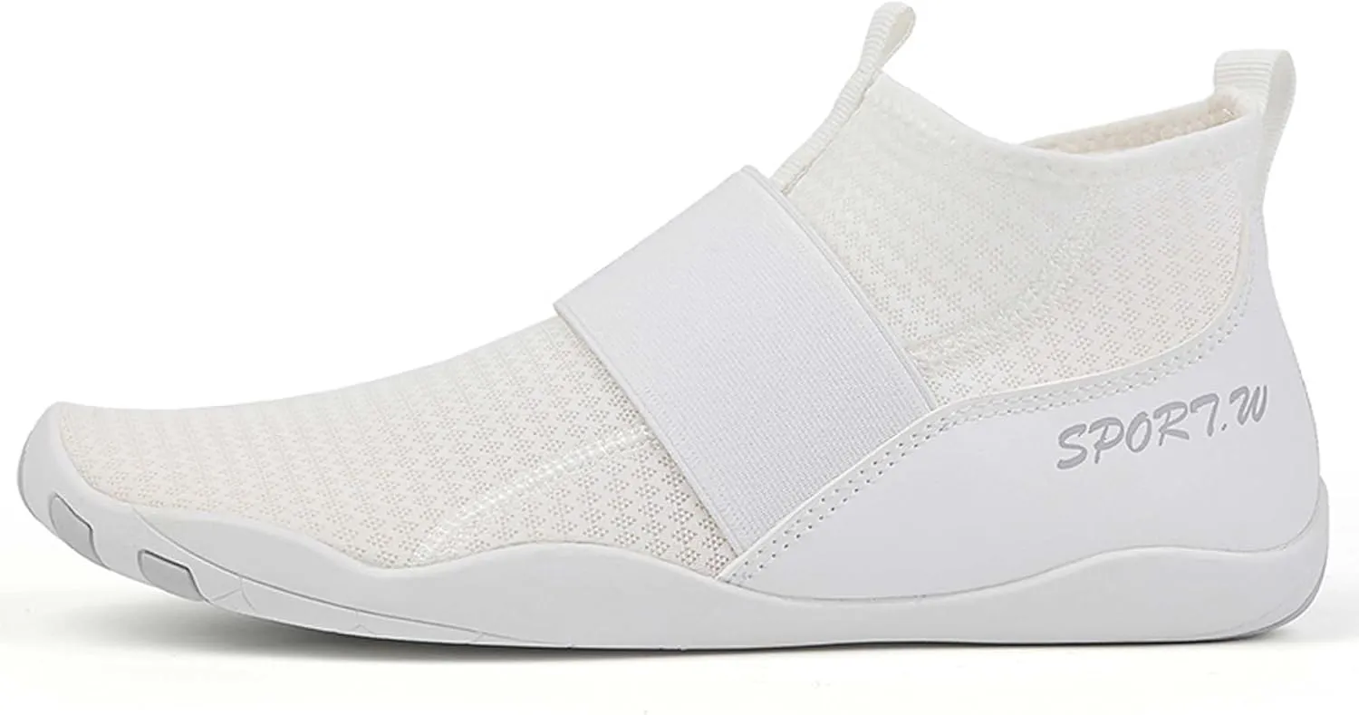 Women's Men's Water Shoes High Top Lightweight Breathable Quick Drying Mesh Beach Shoes Walking, Fishing, Sailing, Hiking, Indoor and Outdoor Sports Shoes Amphibious Sports Shoes (Adults/Big Kids)