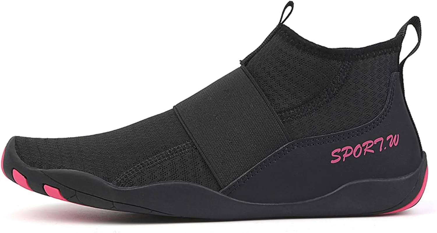 Women's Men's Water Shoes High Top Lightweight Breathable Quick Drying Mesh Beach Shoes Walking, Fishing, Sailing, Hiking, Indoor and Outdoor Sports Shoes Amphibious Sports Shoes (Adults/Big Kids)