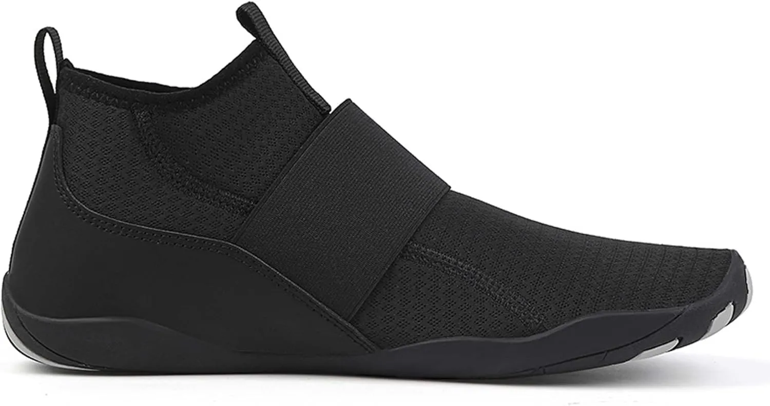 Women's Men's Water Shoes High Top Lightweight Breathable Quick Drying Mesh Beach Shoes Walking, Fishing, Sailing, Hiking, Indoor and Outdoor Sports Shoes Amphibious Sports Shoes (Adults/Big Kids)