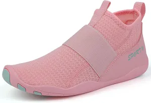 Women's Men's Water Shoes High Top Lightweight Breathable Quick Drying Mesh Beach Shoes Walking, Fishing, Sailing, Hiking, Indoor and Outdoor Sports Shoes Amphibious Sports Shoes (Adults/Big Kids)