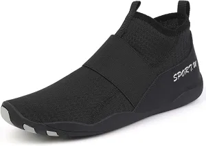 Women's Men's Water Shoes High Top Lightweight Breathable Quick Drying Mesh Beach Shoes Walking, Fishing, Sailing, Hiking, Indoor and Outdoor Sports Shoes Amphibious Sports Shoes (Adults/Big Kids)