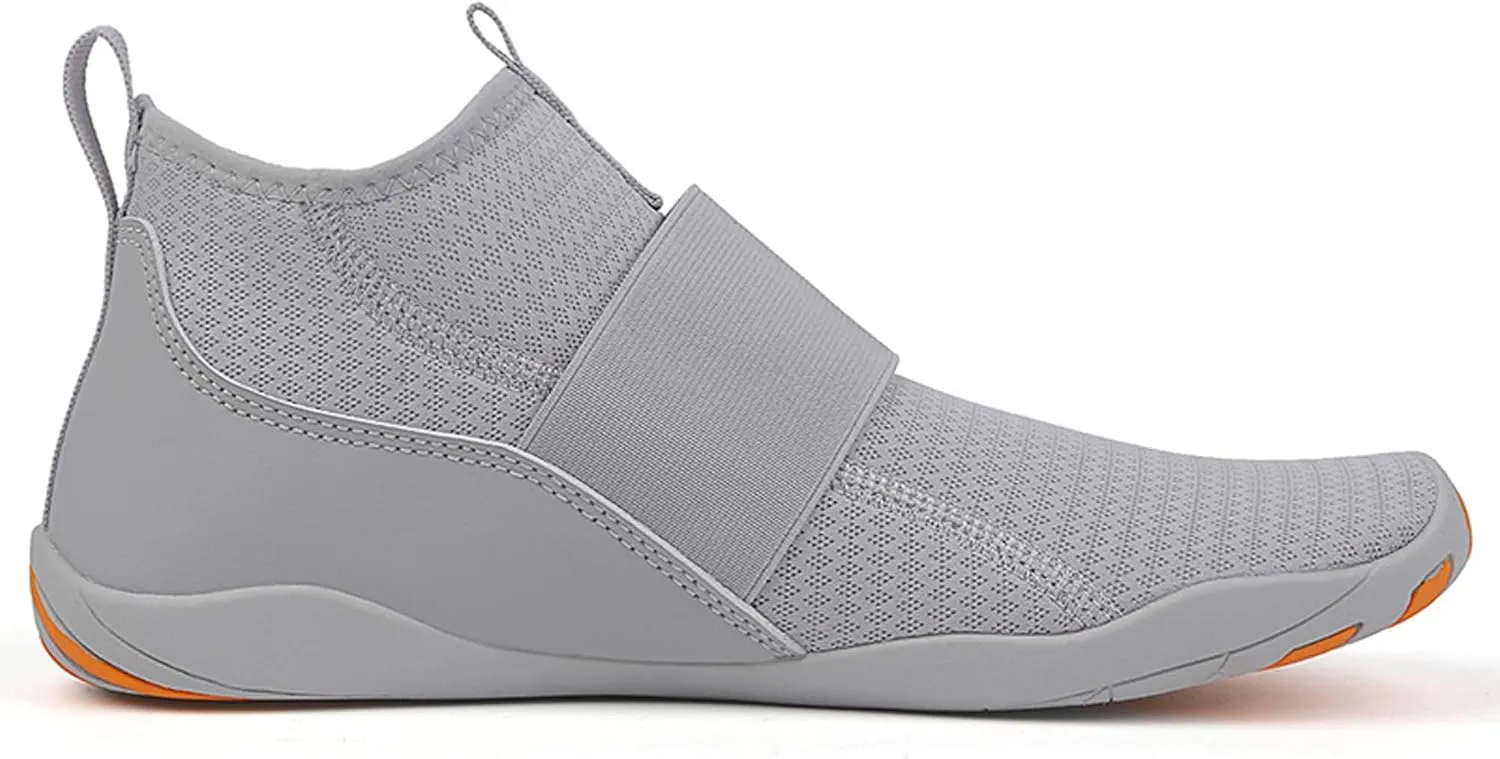 Women's Men's Water Shoes High Top Lightweight Breathable Quick Drying Mesh Beach Shoes Walking, Fishing, Sailing, Hiking, Indoor and Outdoor Sports Shoes Amphibious Sports Shoes (Adults/Big Kids)