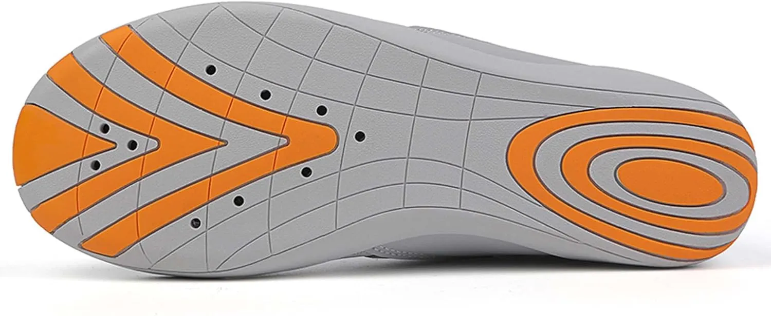 Women's Men's Water Shoes High Top Lightweight Breathable Quick Drying Mesh Beach Shoes Walking, Fishing, Sailing, Hiking, Indoor and Outdoor Sports Shoes Amphibious Sports Shoes (Adults/Big Kids)