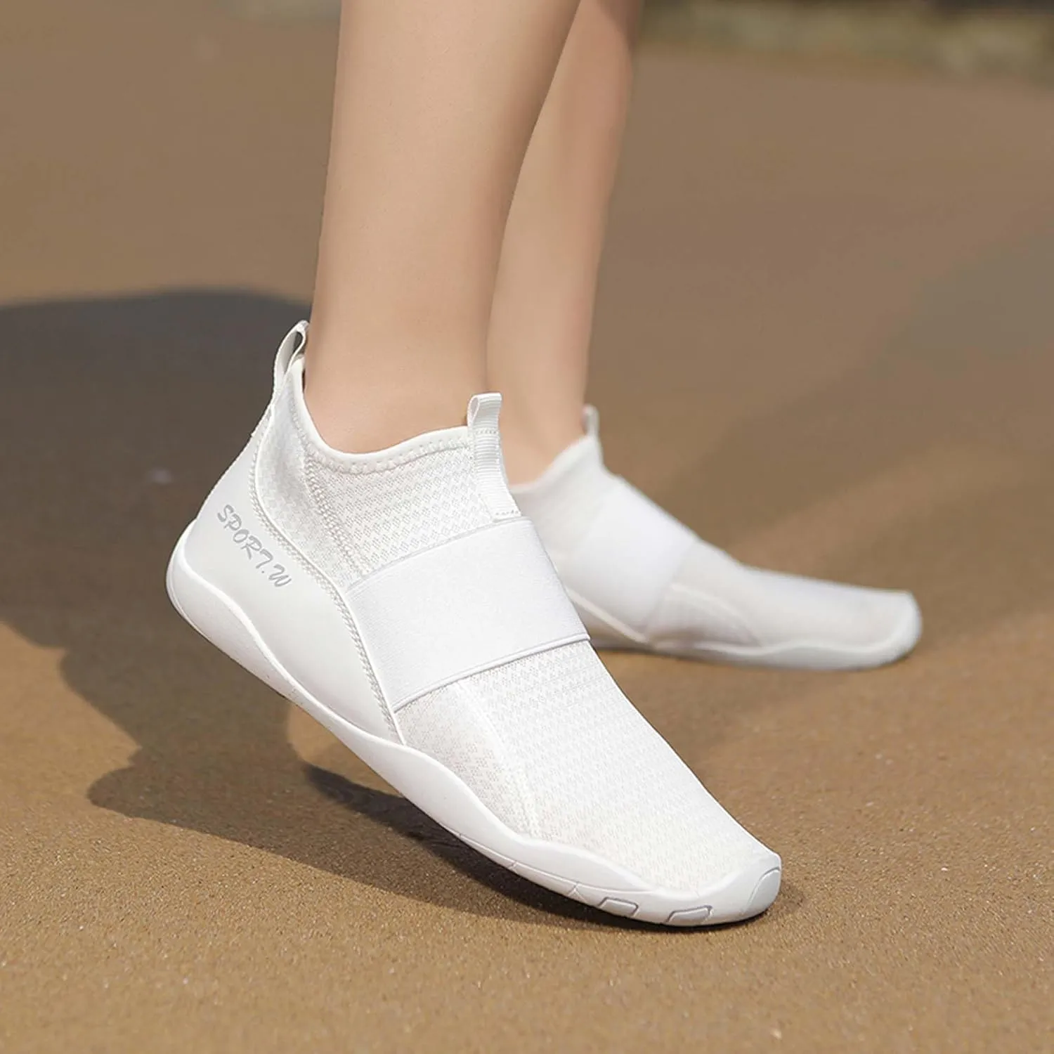 Women's Men's Water Shoes High Top Lightweight Breathable Quick Drying Mesh Beach Shoes Walking, Fishing, Sailing, Hiking, Indoor and Outdoor Sports Shoes Amphibious Sports Shoes (Adults/Big Kids)