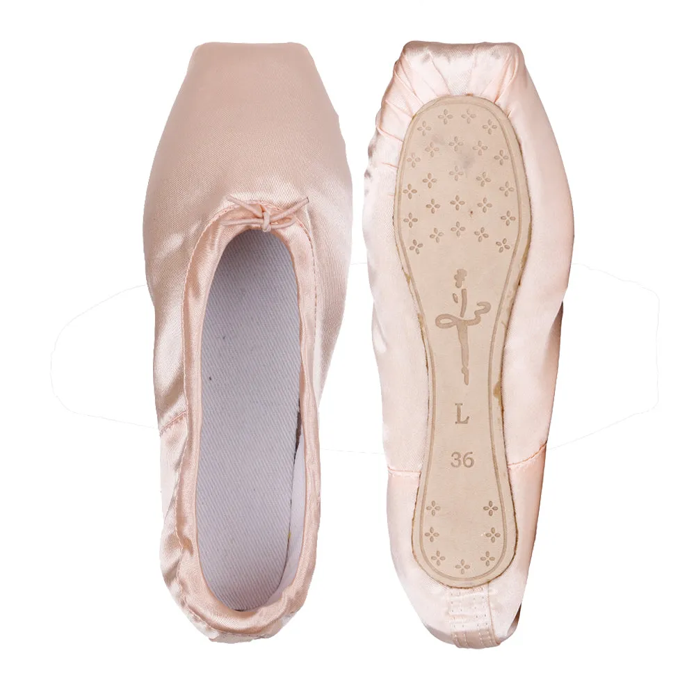 Women's Professional Full Sole Ballet Dance Pointe Shoes