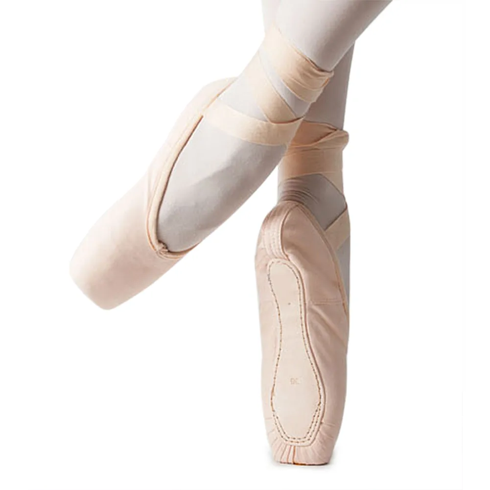 Women's Professional Full Sole Ballet Dance Pointe Shoes