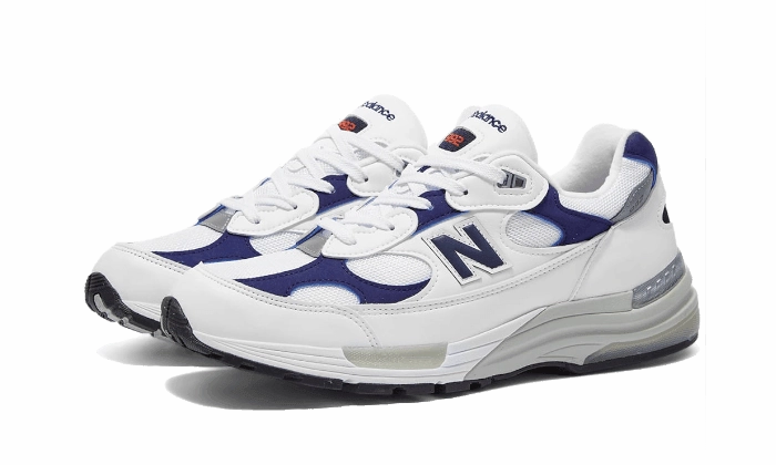 Sneaker Discounts Wide fit 992 White Navy