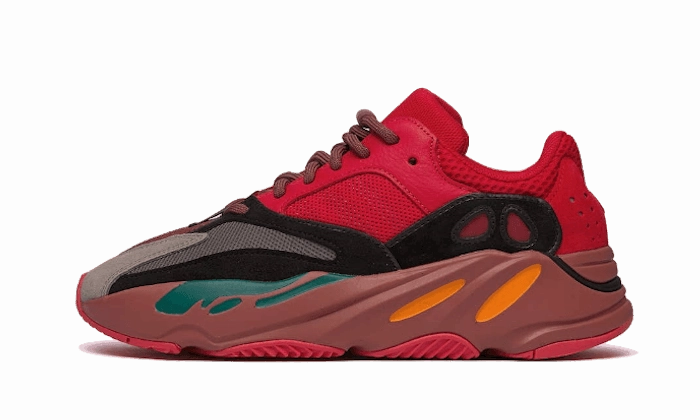All-day Comfort Simple Lines Yeezy 700 Hi-Res Red