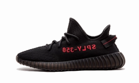 Yeezy Boost 350 V2 Black Red Platform Sole