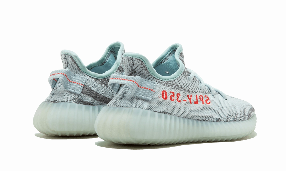 Easy Lifestyle Breathable   mesh Yeezy Boost 350 V2 Blue Tint