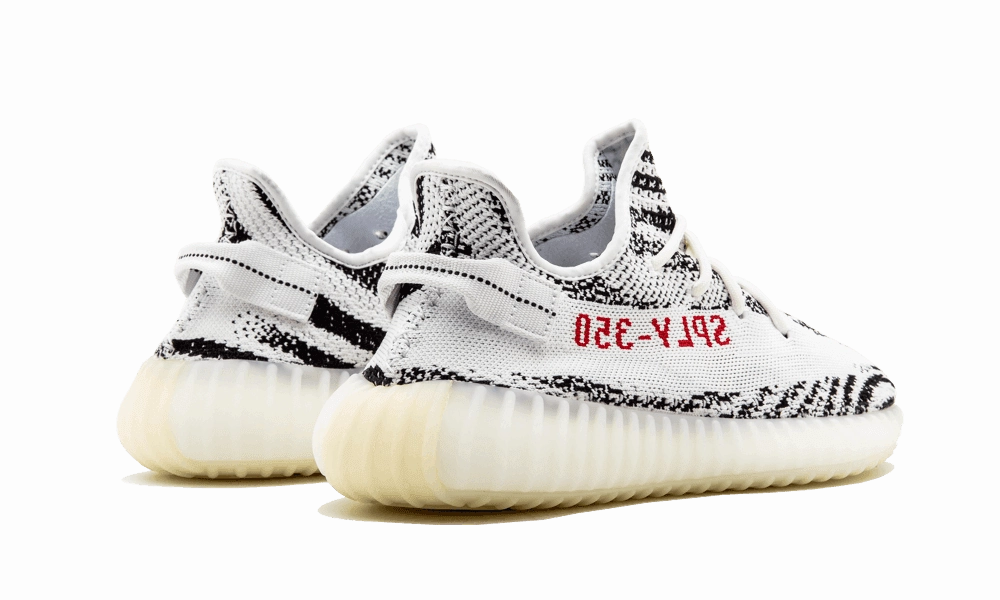 Lace Up Design Yeezy Boost 350 V2 Zebra