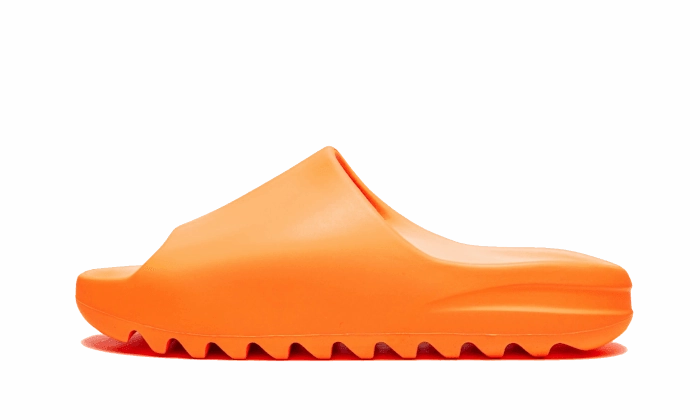 Yeezy Slide Enflame Orange High Heel Quick Step