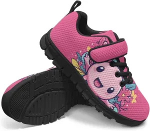 YEXIATODO Kids Sneakers Fashion Comfortable Casual Athletic Tennis Shoe Breathable Lightweight Slip on Sports Shoes