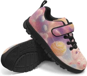 YEXIATODO Kids Sneakers Fashion Comfortable Casual Athletic Tennis Shoe Breathable Lightweight Slip on Sports Shoes